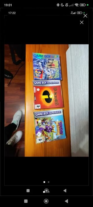 Juegos game boy advance sp