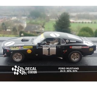 ✅ Calcas 1/32 Ford Mustang 24h Spa 1974
