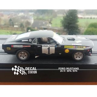 ✅ Calcas 1/32 Ford Mustang 24h Spa 1974