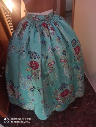 Vestido fallera talla 7-10 años