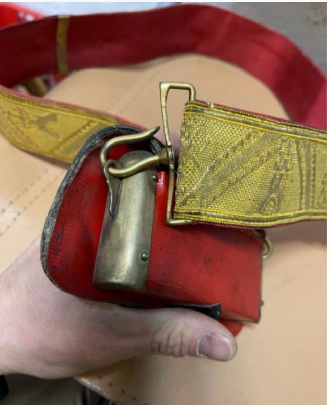 Cartucciera e bandoliera ufficiale di gala dell'asse