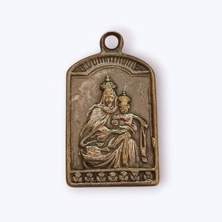 Antigua medalla Nuestra Sra del Carmen