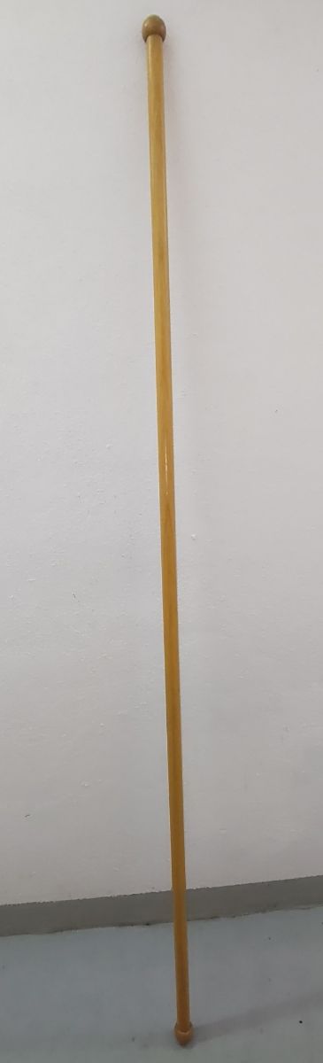 Barra madera cortina 2 m