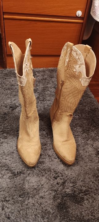 Botas estilo camperas 