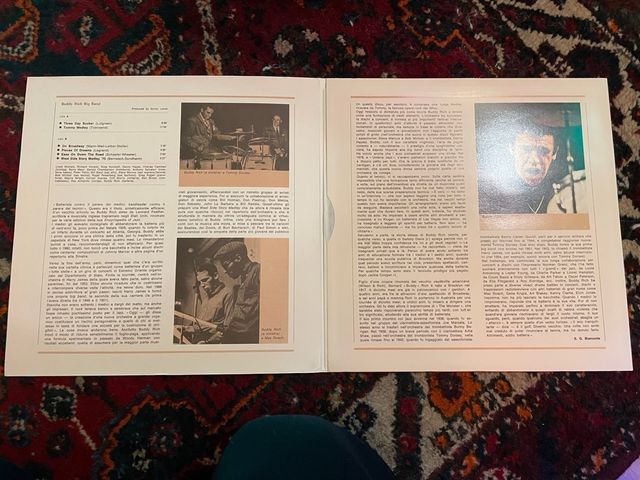 Set di 2 vinili jazz di Buddy Rich Big Band