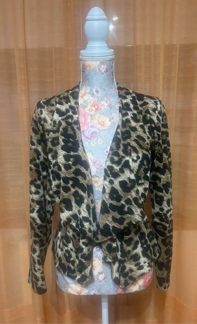 Blazer animal print