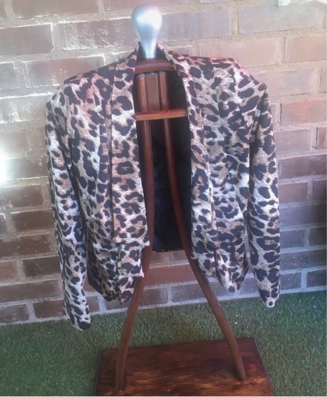 Blazer animal print