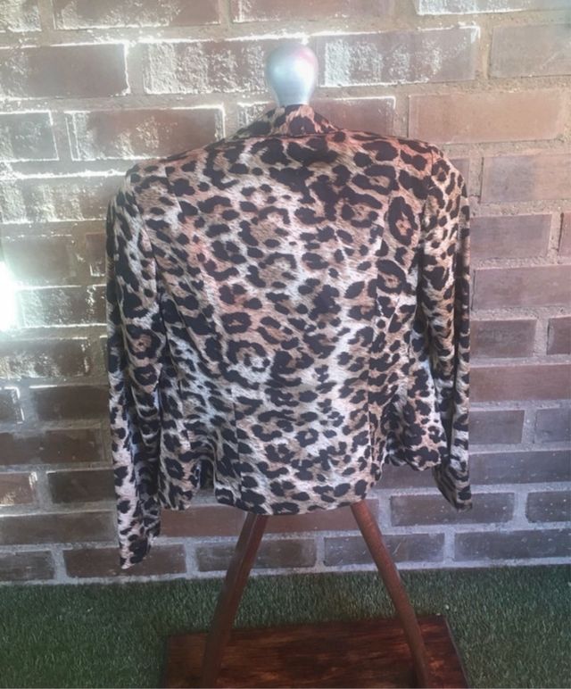 Blazer animal print