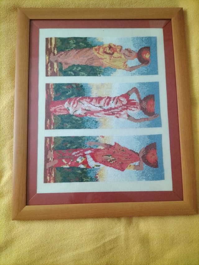 Cuadro a punto de cruz