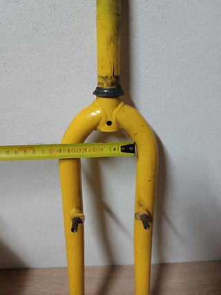 Horquilla gravel acero 