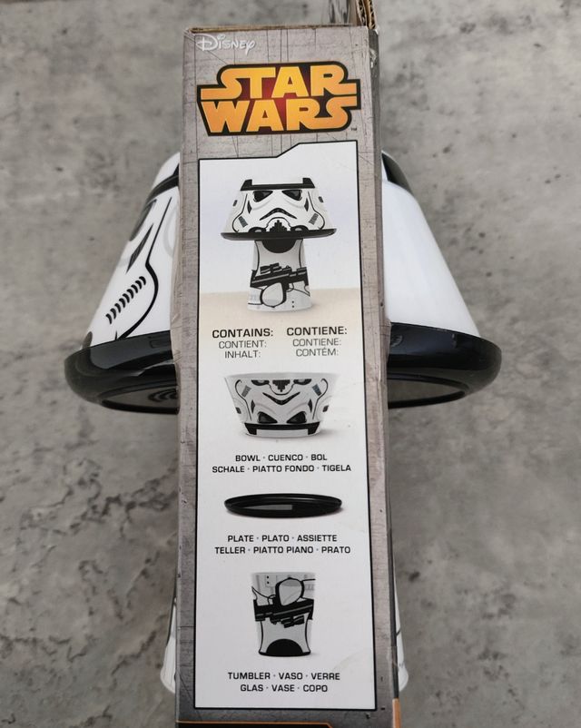 Set de Desayuno Aplicable Precintado Star Wars
