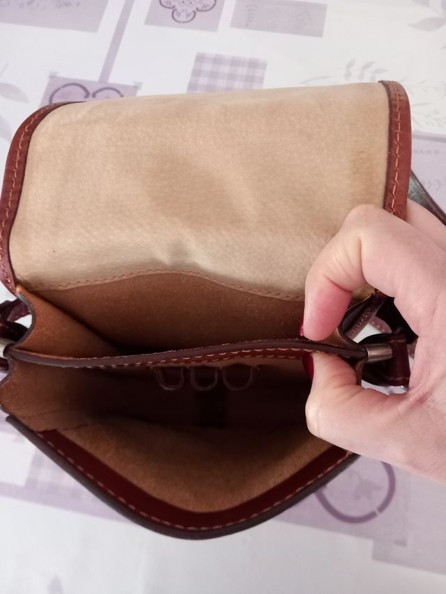 Bolso bandolera cuero