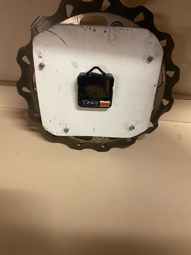 Orologio da parete disco freno moto biker