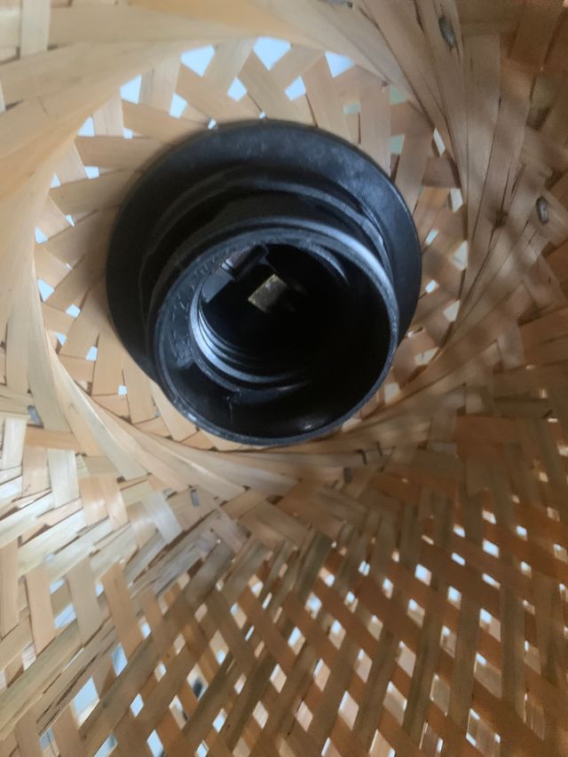 nuovo Lampadario fatto a mano in bambù