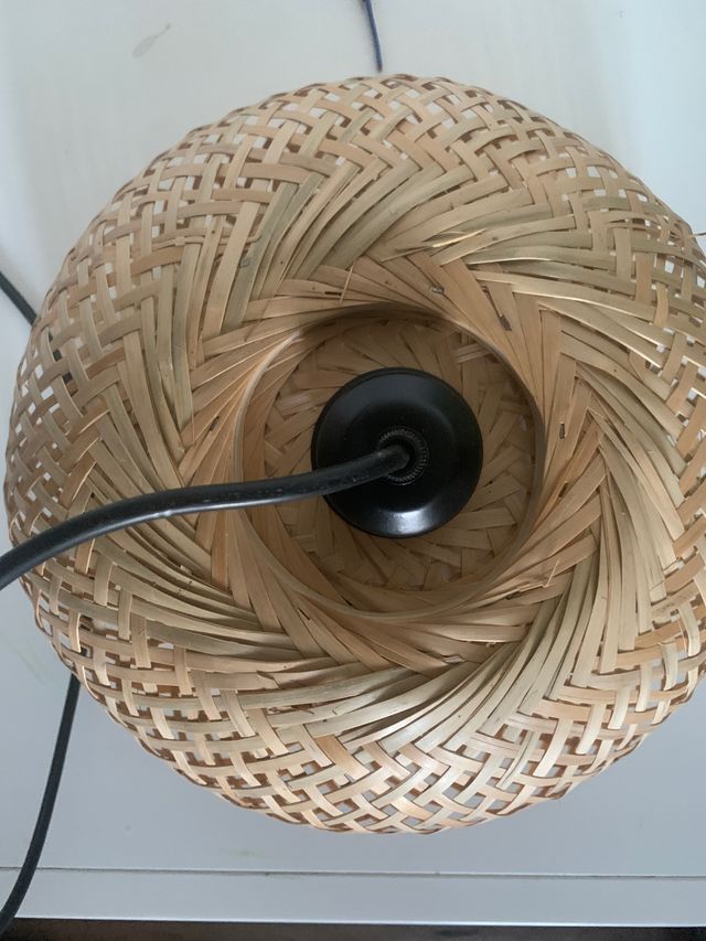 nuovo Lampadario fatto a mano in bambù