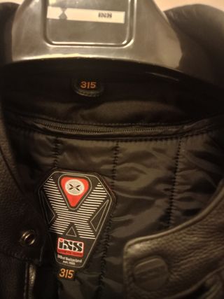 Chaqueta de cuero para moto 