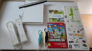 Nintendo Wii + accesorios + juegos
