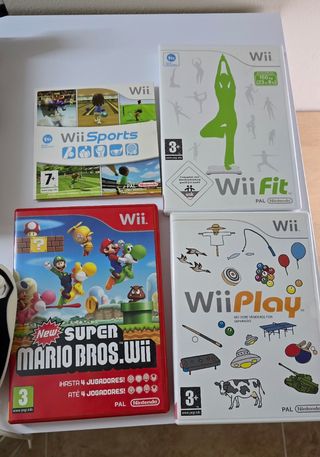 Nintendo Wii + accesorios + juegos