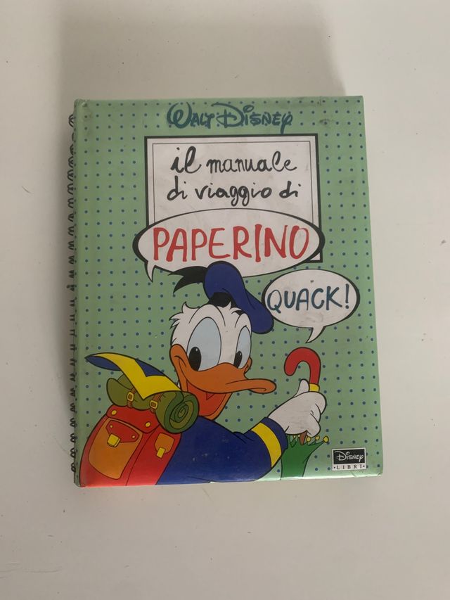 Libro il manuale di viaggio di paperino