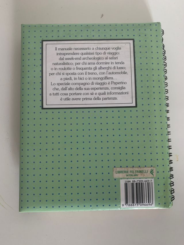 Libro il manuale di viaggio di paperino