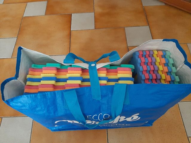 2 tappetini giochi puzzle