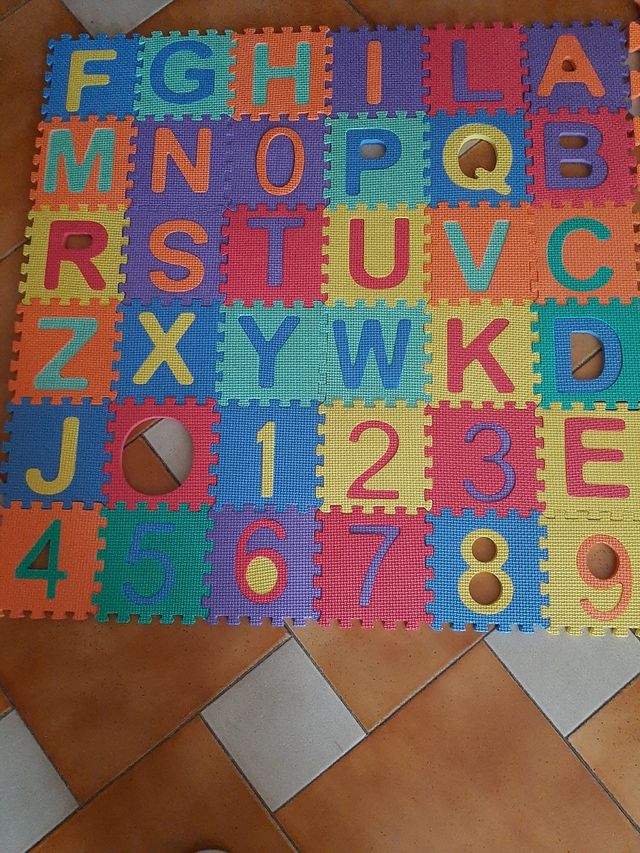 2 tappetini giochi puzzle