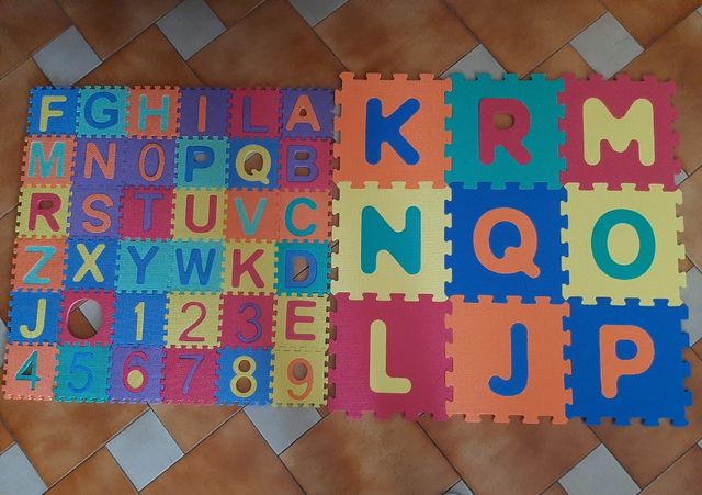 2 tappetini giochi puzzle