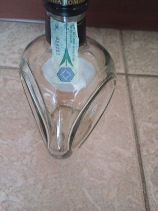 Bottiglia vuota Vecchia Romagna