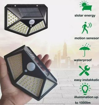 20 Pezzi Faretto Energia Solare 100 LED Giardino