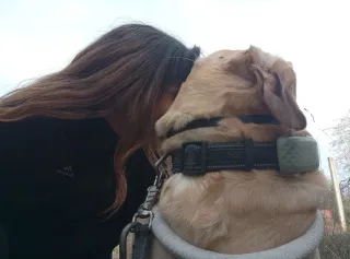 Cuidadora de perros y animales.