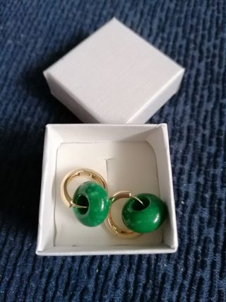 Pendientes de piedras naturales