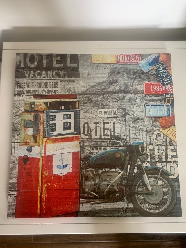 Quadro caratteristico  USA  pompa benzina