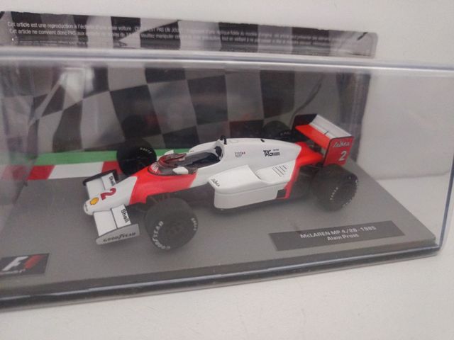 1/43 McLaren MP 4/2B Alain Prost F1 1985