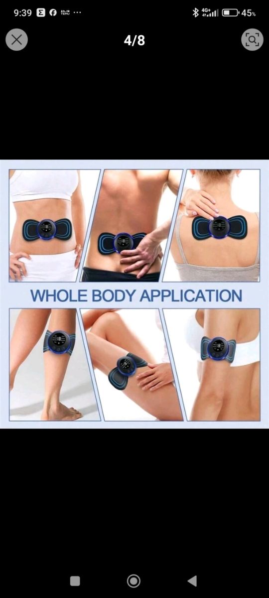 MASAJEADOR electroestimulador