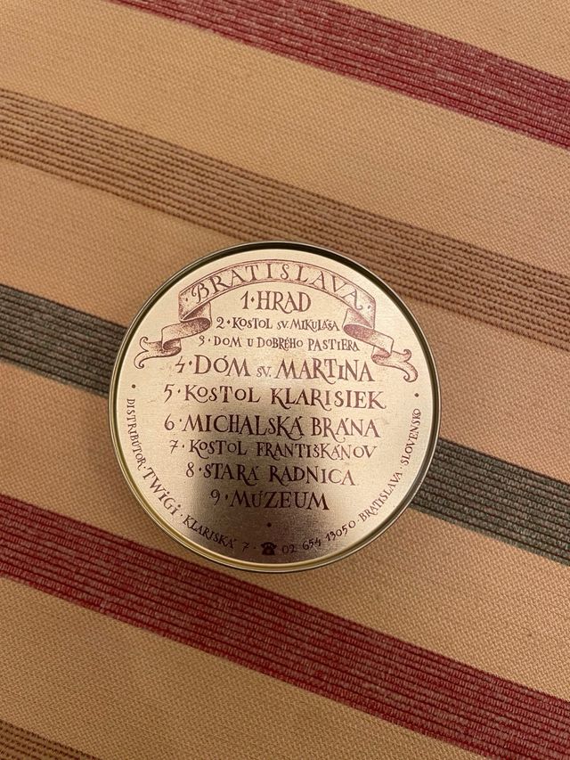 Caja decorativa de Bratislava