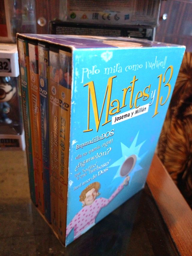 Pack de 5 DVDs MARTES y 13 Pero mira com vuelven!!