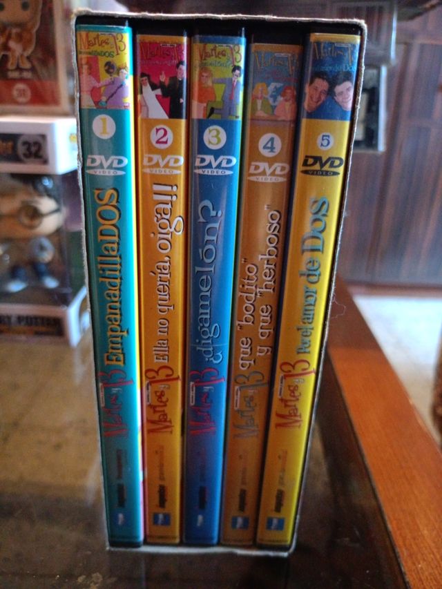 Pack de 5 DVDs MARTES y 13 Pero mira com vuelven!!