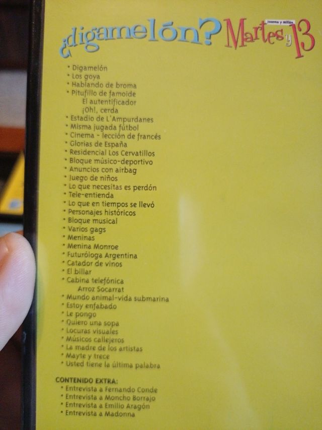 Pack de 5 DVDs MARTES y 13 Pero mira com vuelven!!