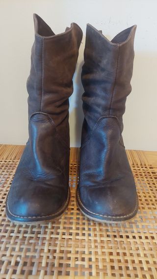 Botines camperas vintage