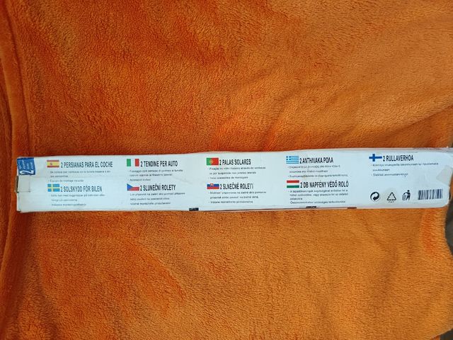 2 Persianas para el coche nuevas