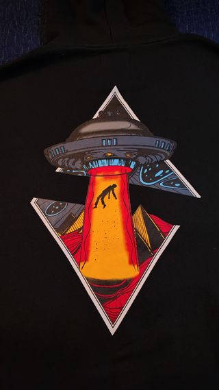 Felpa con stampa anteriore pier one