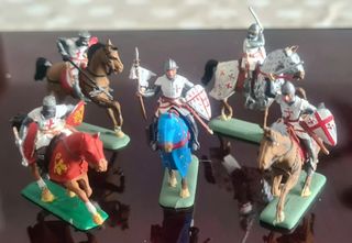 Soldatini 1-72 Lotto Cavalieri Crociati Templari