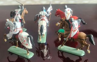 Soldatini 1-72 Lotto Cavalieri Crociati Templari