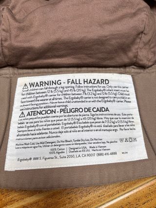Mochila portabebé Ergobaby 
