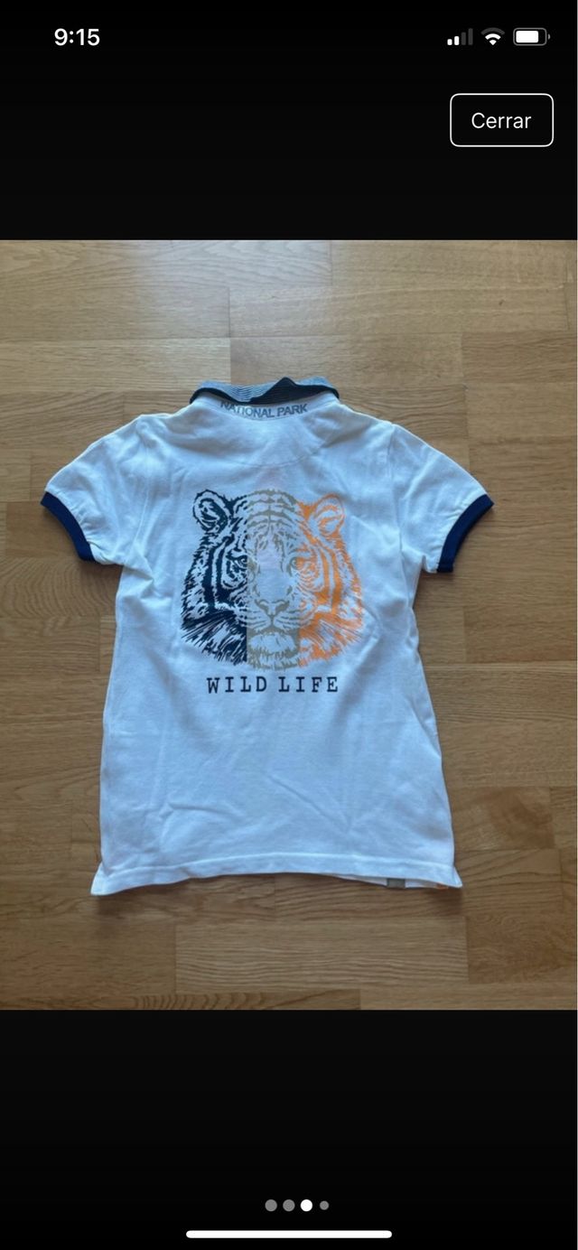 Polo de manga corta de niño