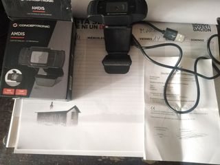 Webcam HD autoinstalable con microfono