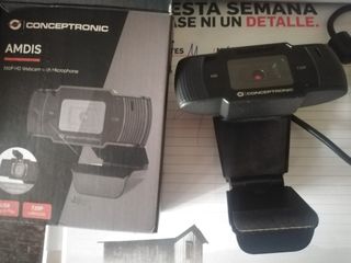 Webcam HD autoinstalable con microfono