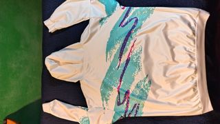 Felpa con grafica jazz cup bianca