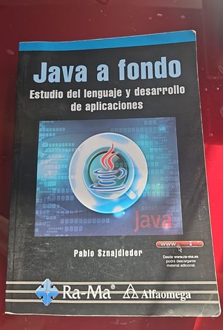 Java a fondo. Estudio del lenguaje y desarrollo de aplicaciones