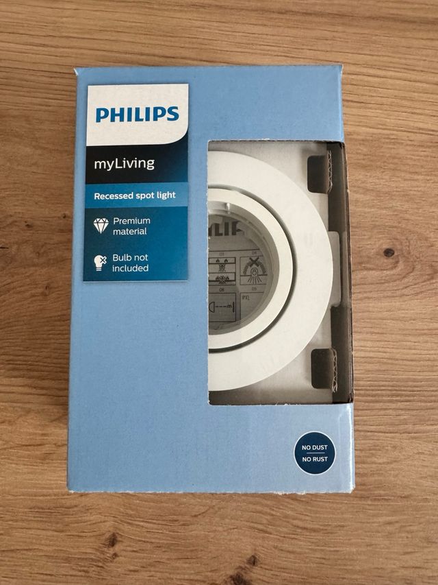 Philips Faretto da Incasso Attacco GU10